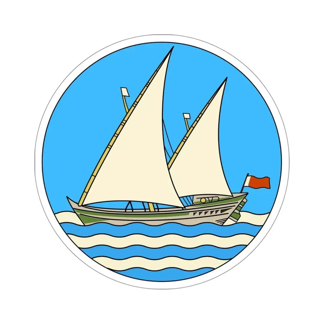 Badge of the Colony of Aden STICKER Vinyl Die-Cut Decal - The Sticker Space