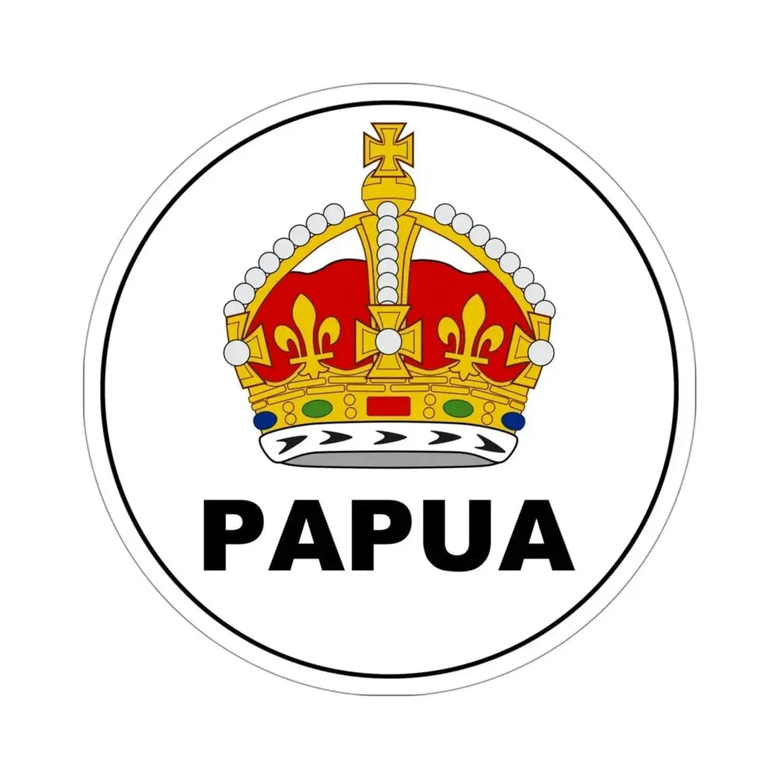 Badge of the Territory of Papua STICKER Vinyl Die-Cut Decal - The Sticker Space