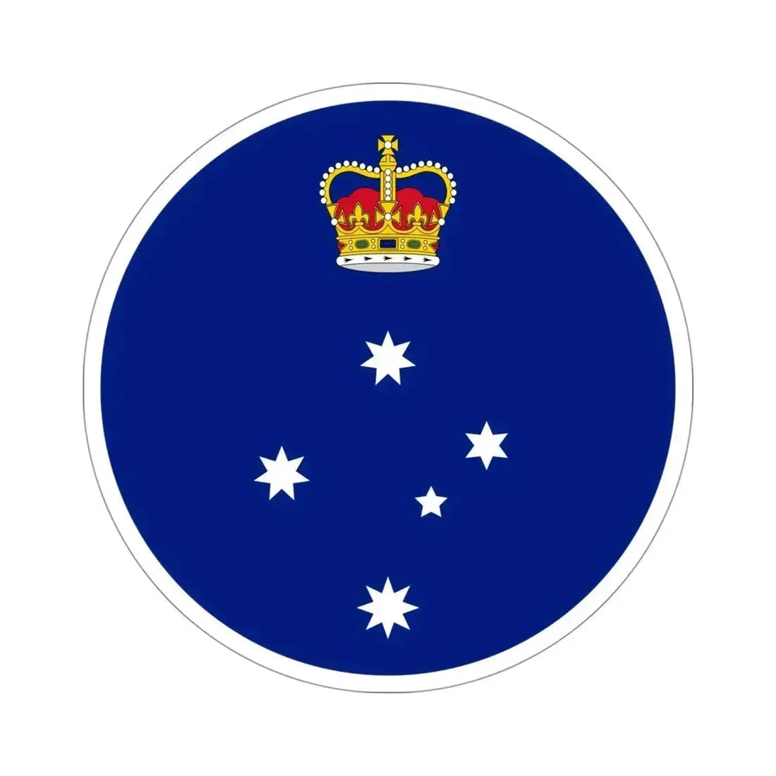 Badge of Victoria STICKER Vinyl Die-Cut Decal - The Sticker Space