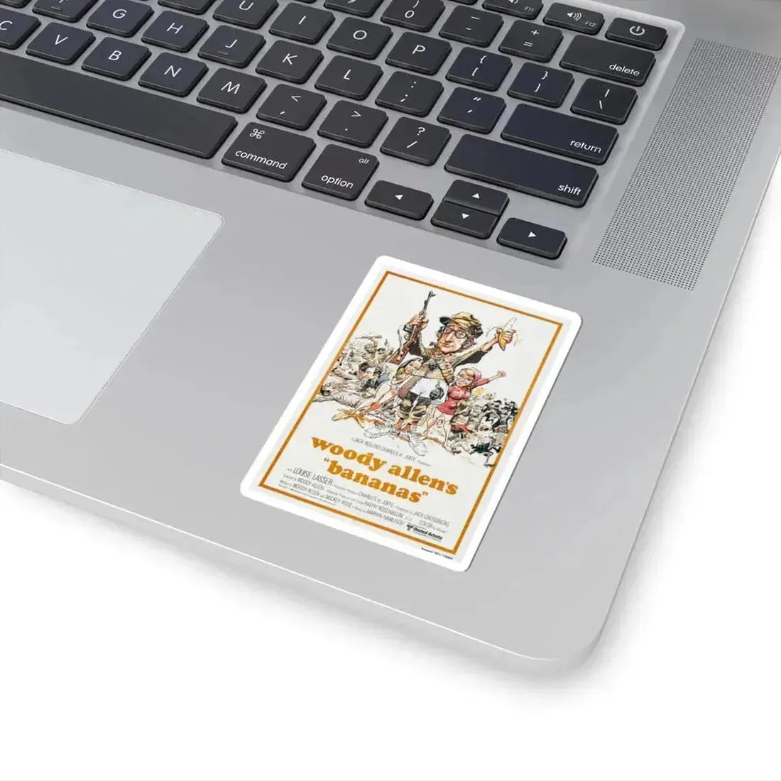 Bananas 1971 Movie Poster - STICKER Vinyl Kiss-Cut Decal - The Sticker Space