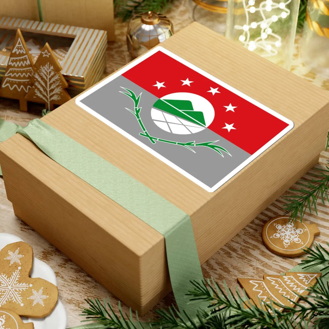 Bandera de Aguadulce Panama (Panama) STICKER Vinyl Kiss-Cut Decal - The Sticker Space