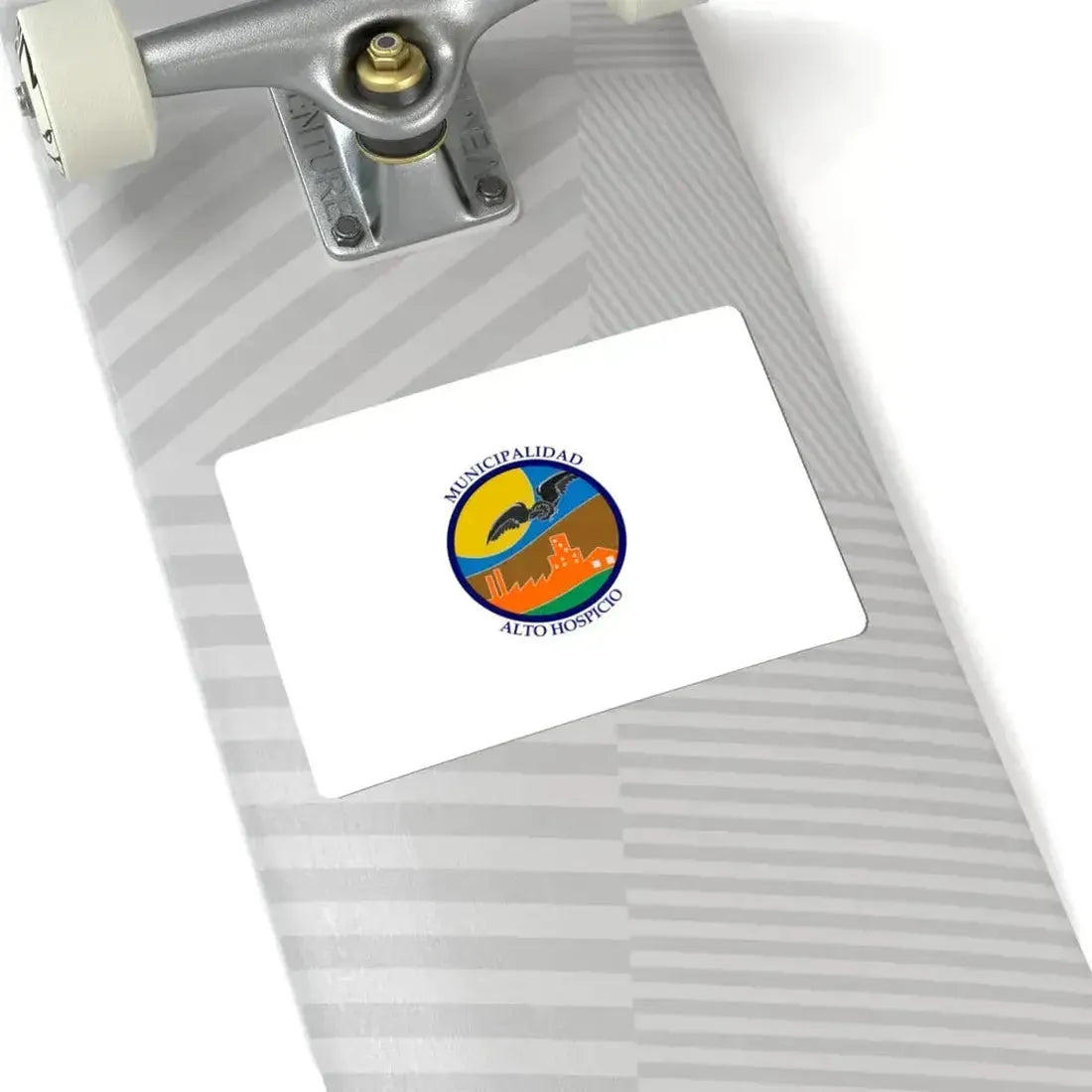 Bandera de Alto Hospicio (Chile) STICKER Vinyl Kiss-Cut Decal - The Sticker Space