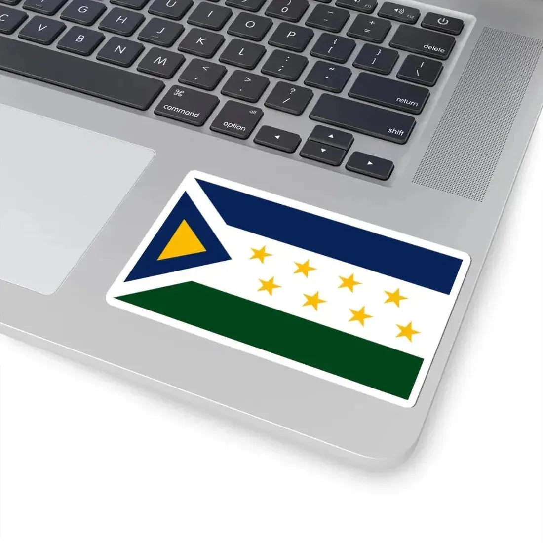 Bandera de Grecia Costa Rica (Costa Rica) STICKER Vinyl Kiss-Cut Decal - The Sticker Space