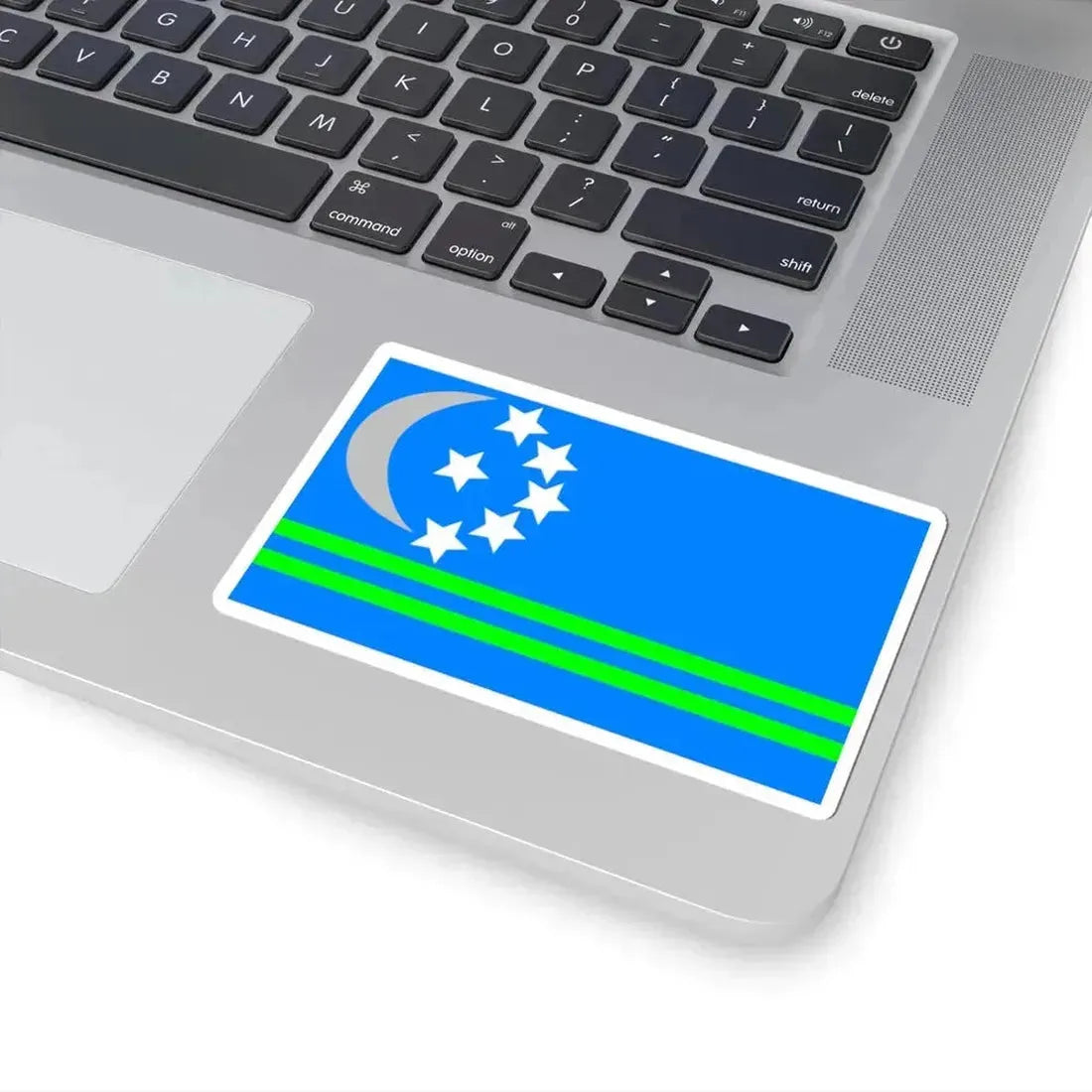 Bandera de Osa (Costa Rica) STICKER Vinyl Kiss-Cut Decal - The Sticker Space