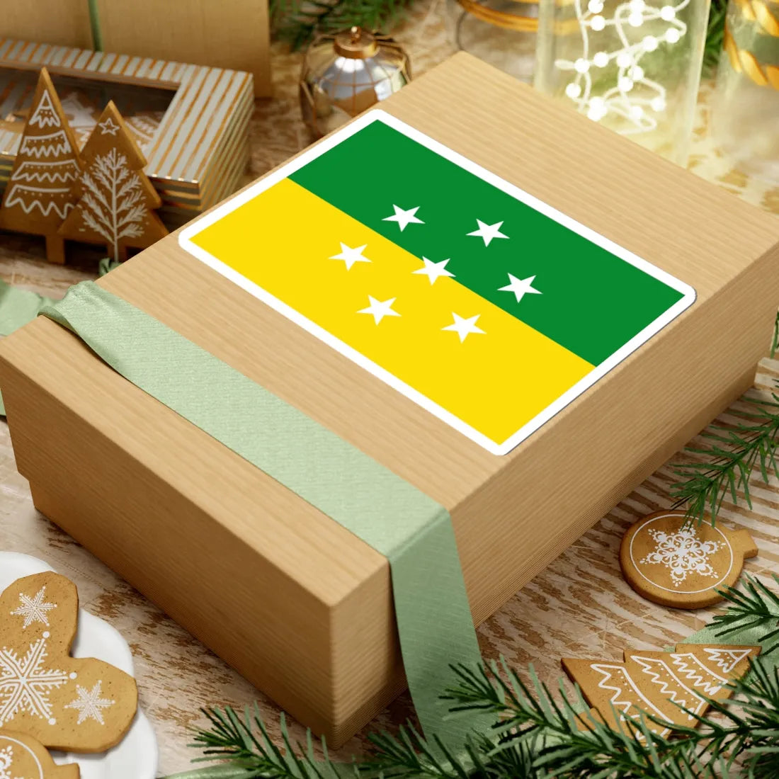 Bandera de Parita (Panama) STICKER Vinyl Kiss-Cut Decal - The Sticker Space