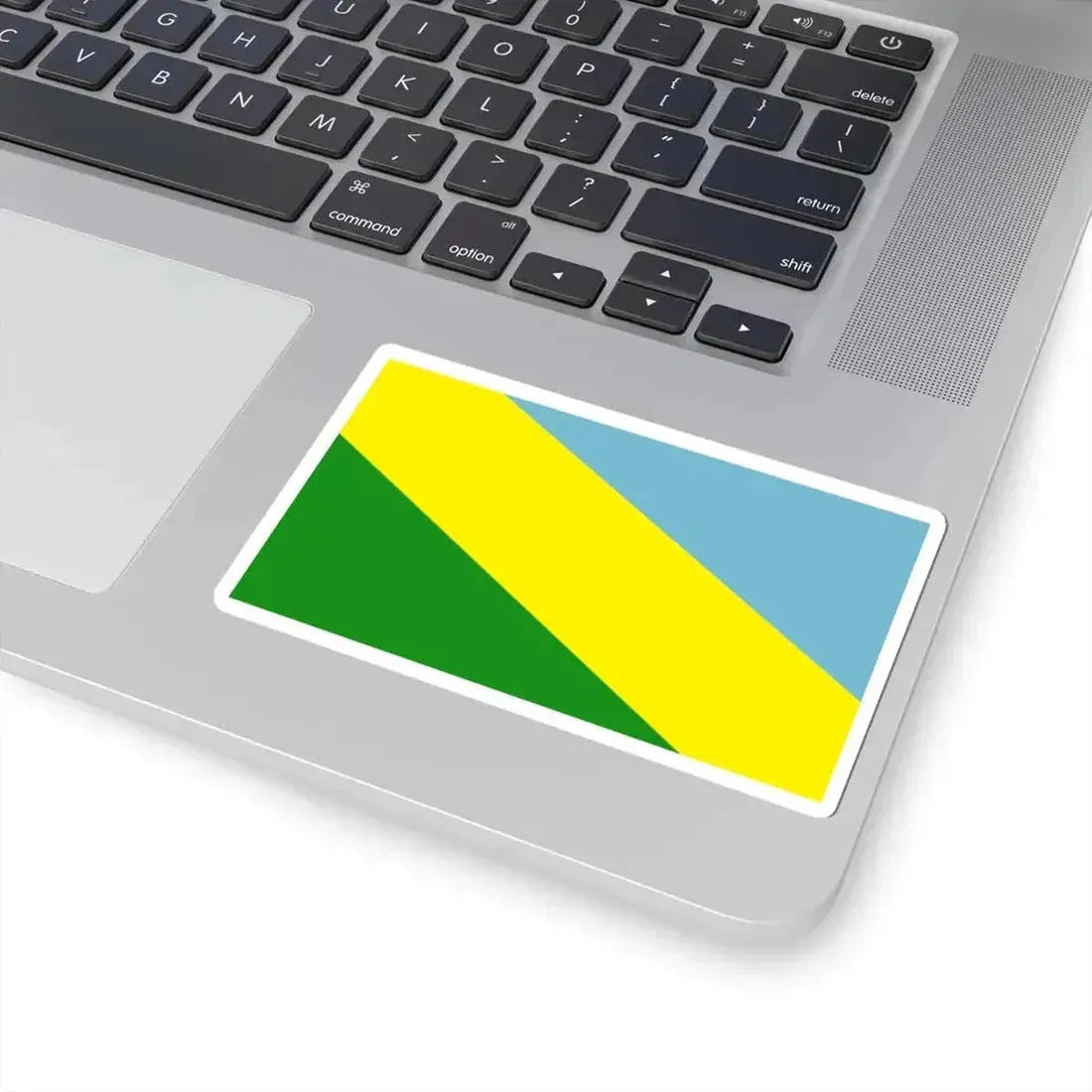 Bandera de Pimampiro (Ecuador) STICKER Vinyl Kiss-Cut Decal - The Sticker Space