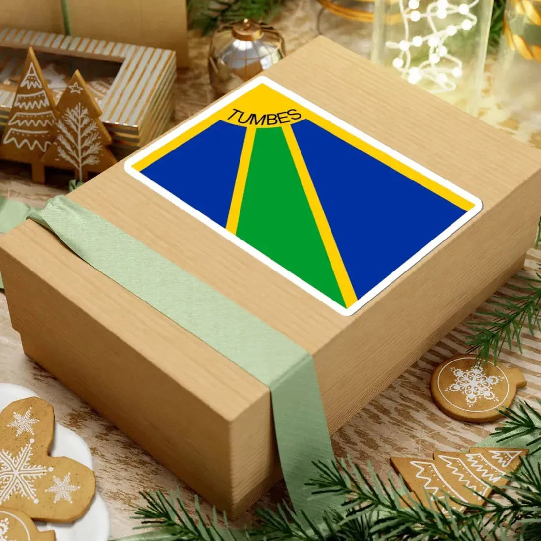 Bandera de Tumbes (Peru) STICKER Vinyl Kiss-Cut Decal - The Sticker Space