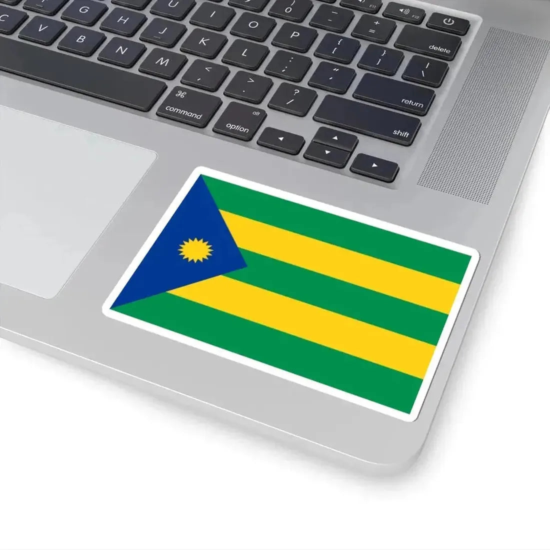 Bandera de Valencia (Ecuador) STICKER Vinyl Kiss-Cut Decal - The Sticker Space