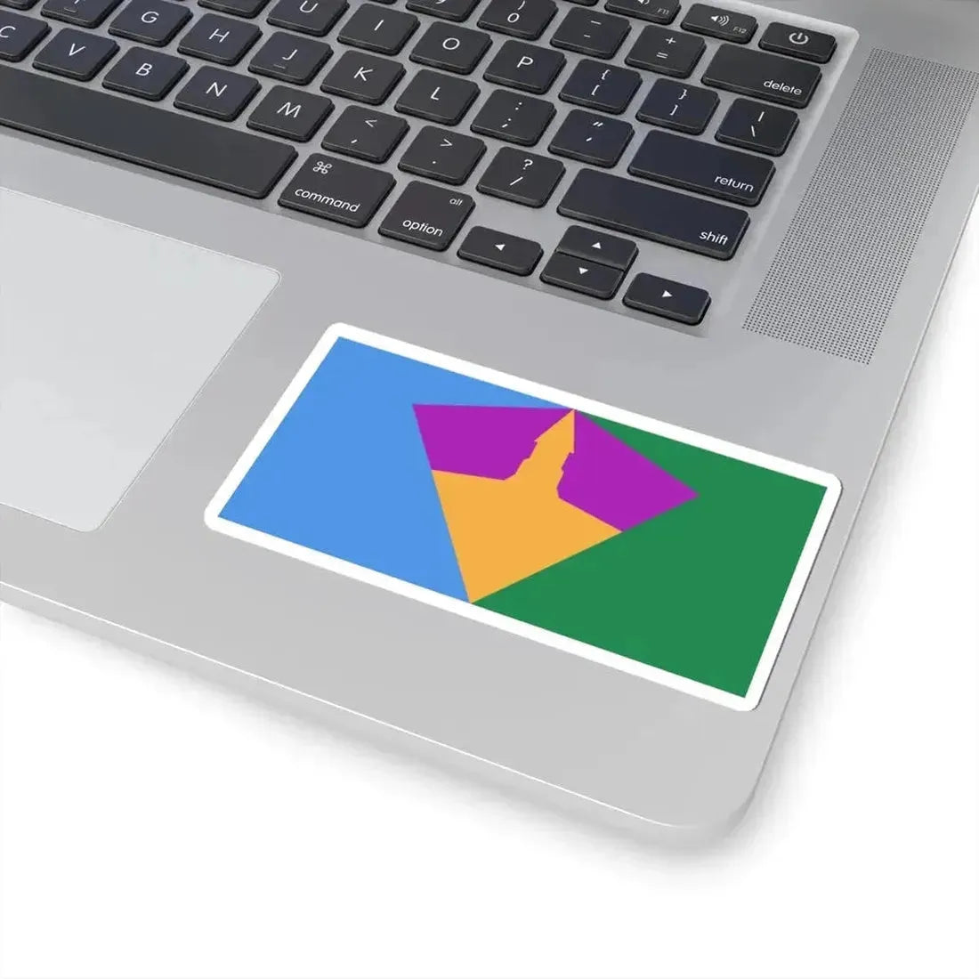 Bandera de Wanda Misiones (Argentina) STICKER Vinyl Kiss-Cut Decal - The Sticker Space