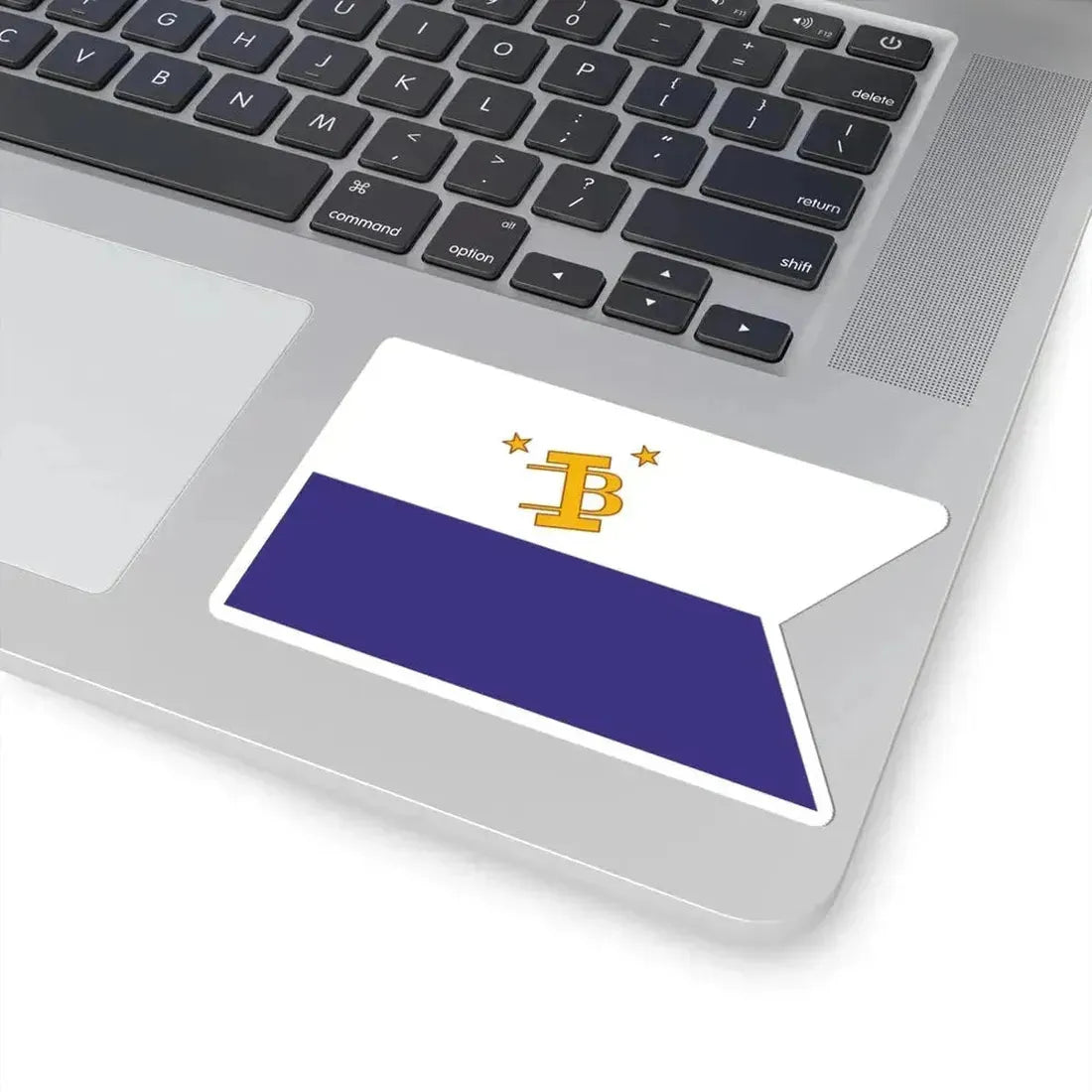 Bandera del Instituto Browniano ARA (Argentina) STICKER Vinyl Kiss-Cut Decal - The Sticker Space