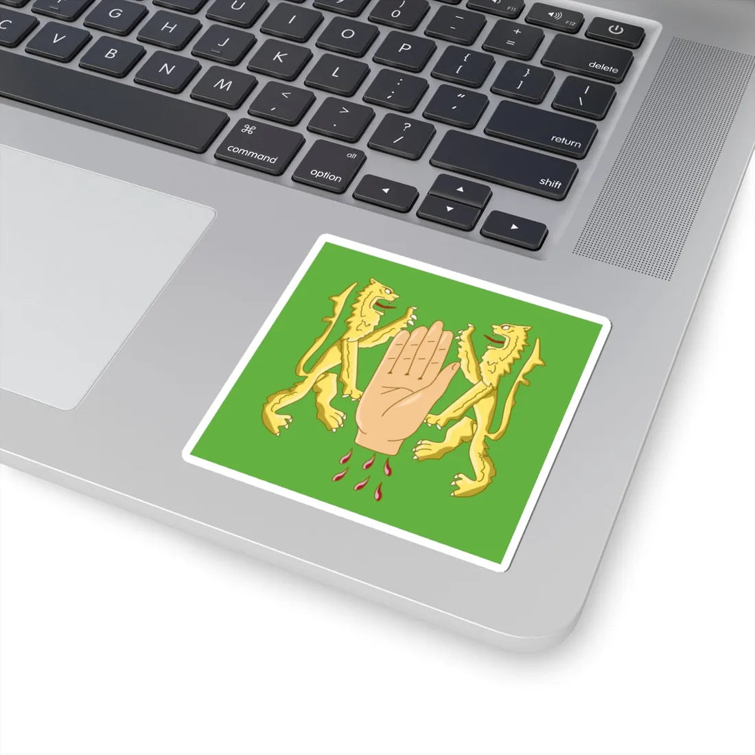 Banner of arms of OReilly (Ireland) STICKER Vinyl Kiss-Cut Decal - The Sticker Space