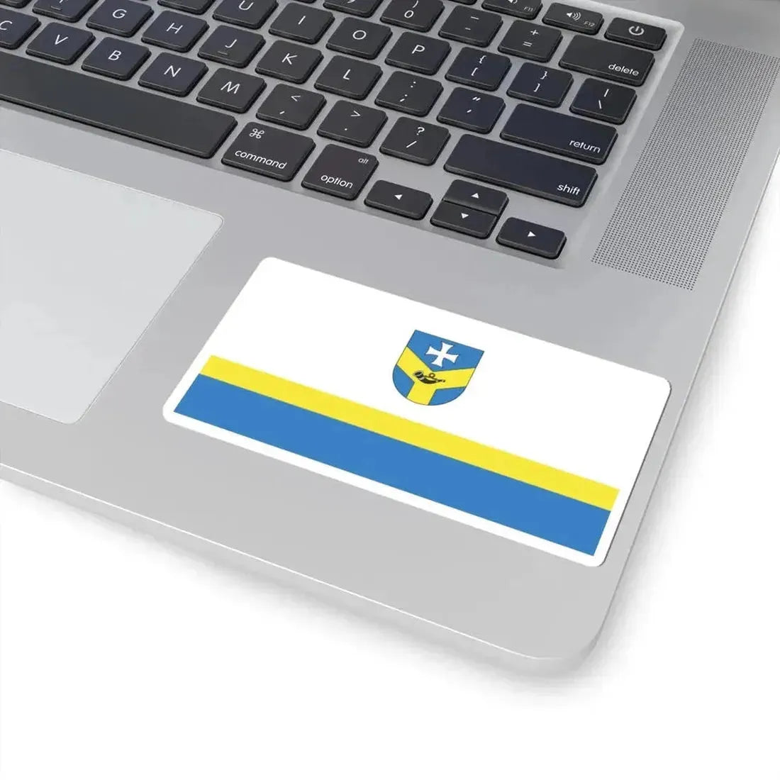 Baran city flag (Belarus) STICKER Vinyl Kiss-Cut Decal - The Sticker Space