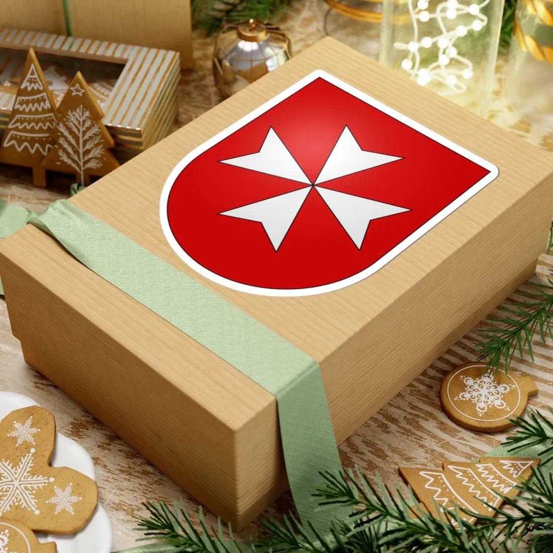 Bardonnex-coat of arms (Switzerland) (Coat of Arms) STICKER Vinyl Kiss-Cut Decal - The Sticker Space