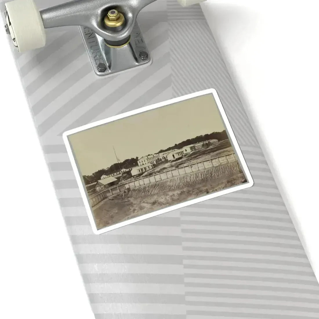 Barracks at Fort Carroll (U.S. Civil War) STICKER Vinyl Kiss-Cut Decal - The Sticker Space