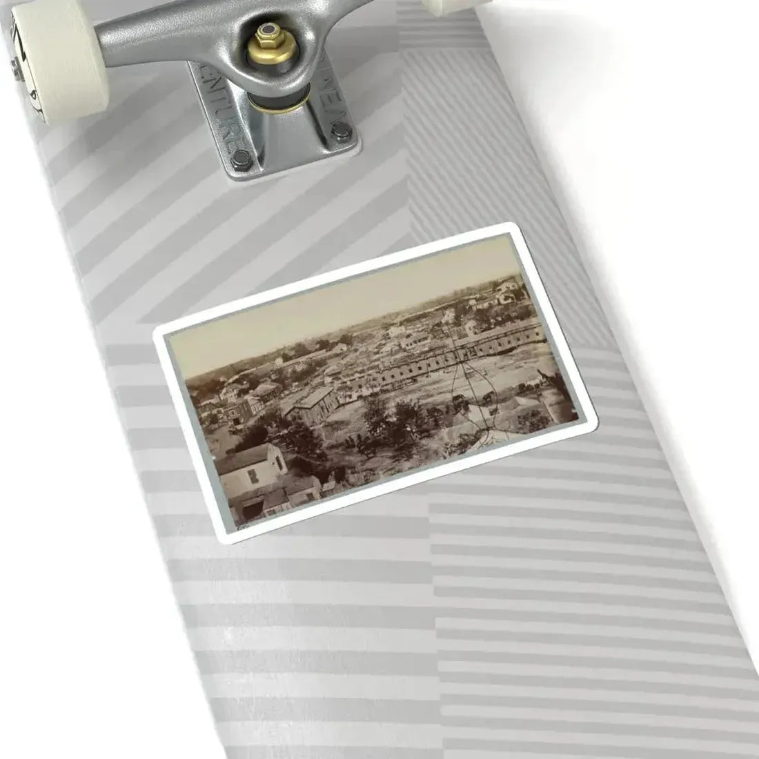 Barracks of 124Th Ill. Infantry, Vicksburg, Miss. (U.S. Civil War) STICKER Vinyl Kiss-Cut Decal - The Sticker Space