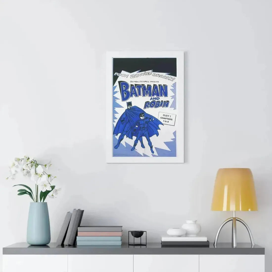 BATMAN AND ROBIN 1966 - Framed Movie Poster - The Sticker Space