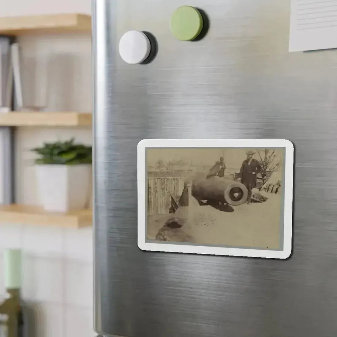 Battery Rodgers (U.S. Civil War) Refrigerator Magnet - The Sticker Space