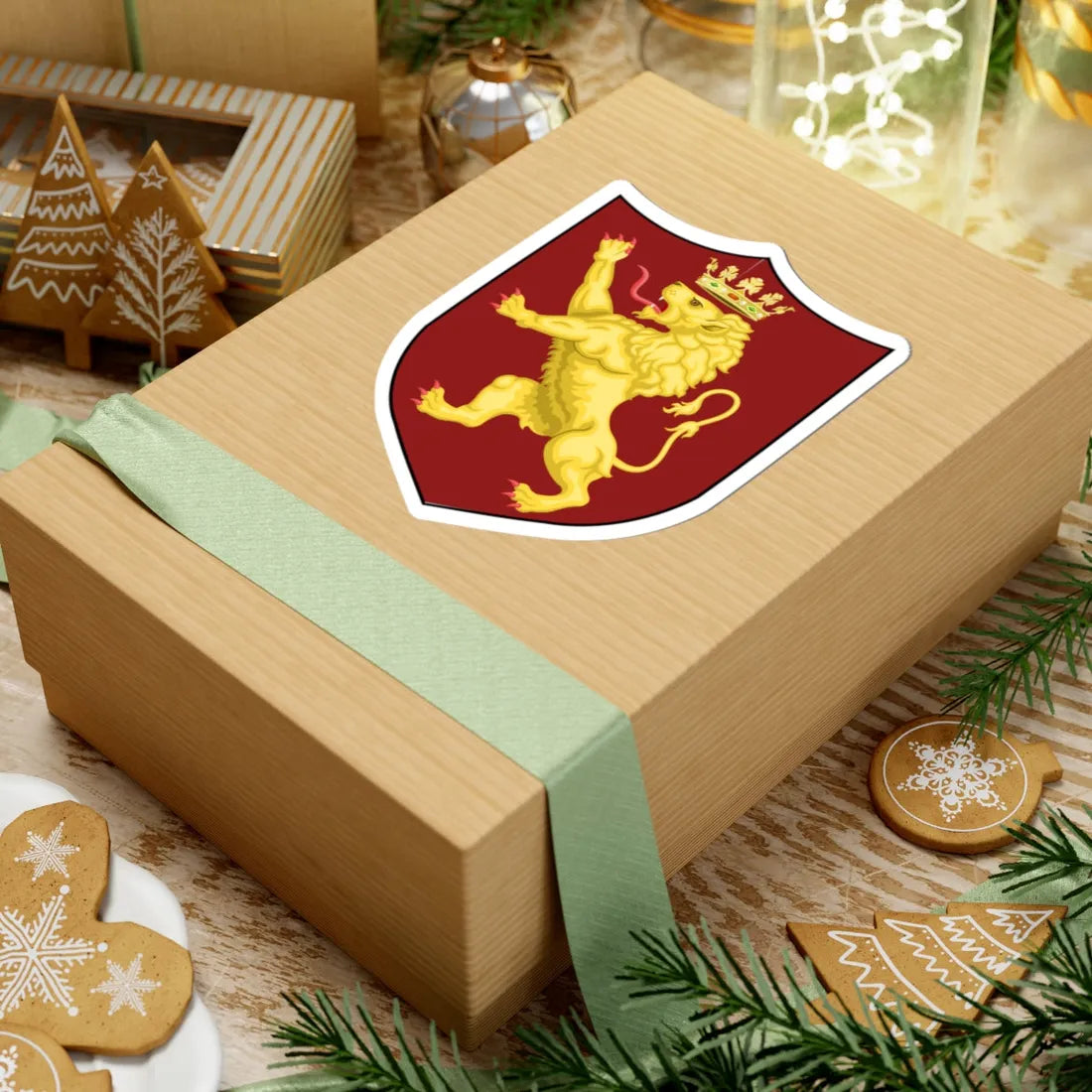 Bavari Genova-Stemma (Italy) (Coat of Arms) STICKER Vinyl Kiss-Cut Decal - The Sticker Space