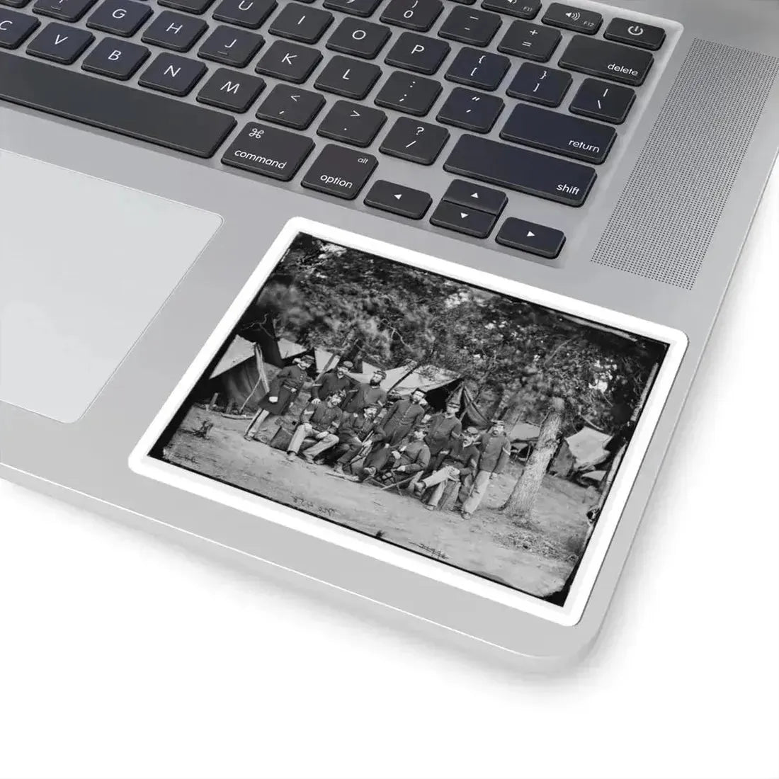 Bealeton, Va. Officers and Noncommissioned Officers of Co. D, 93D New York Infantry (U.S. Civil War) STICKER Vinyl Kiss-Cut Decal - The Sticker Space