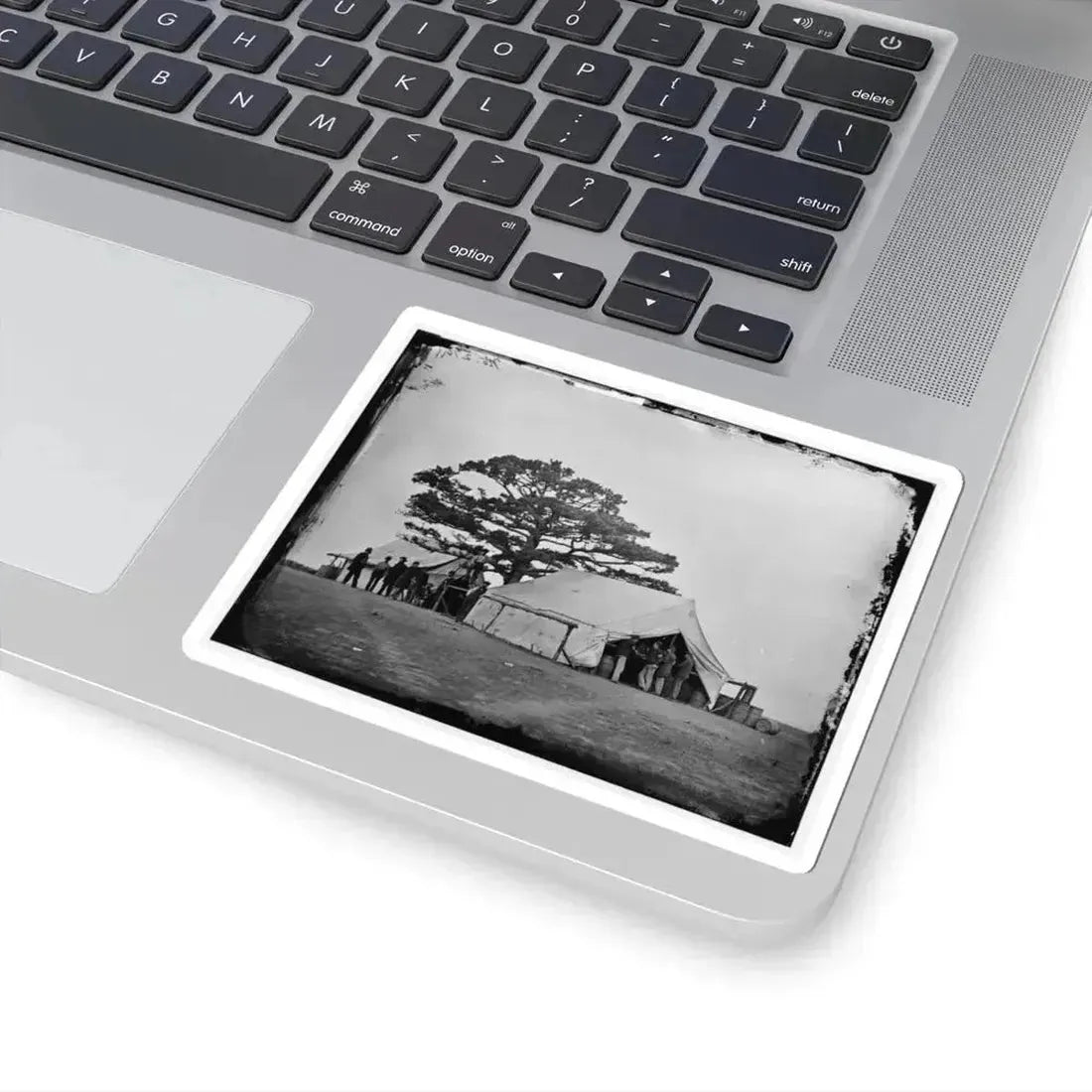 Bealeton, Va. Sutler's Tent at Army of the Potomac Headquarters (U.S. Civil War) STICKER Vinyl Kiss-Cut Decal - The Sticker Space