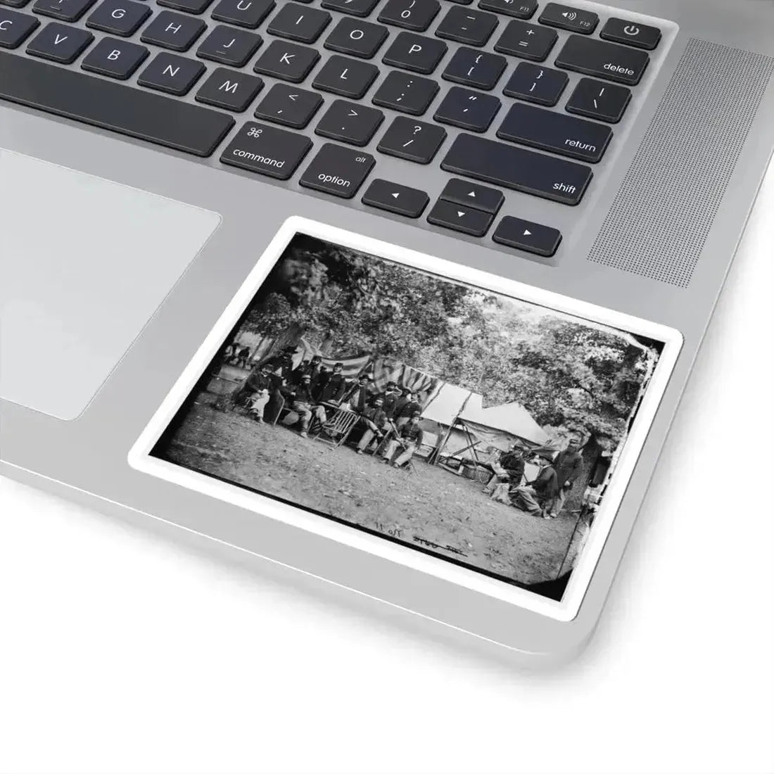 Bealeton, Virginia. Regimental Staff 93D New York Infantry. (Morgan Rifles) (U.S. Civil War) STICKER Vinyl Kiss-Cut Decal - The Sticker Space