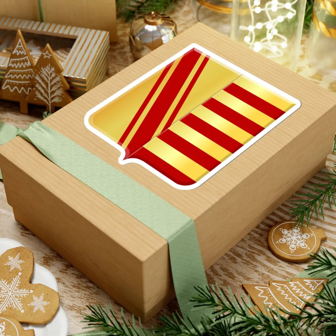 Beauraing wapen (Belgium) (Coat of Arms) STICKER Vinyl Kiss-Cut Decal - The Sticker Space