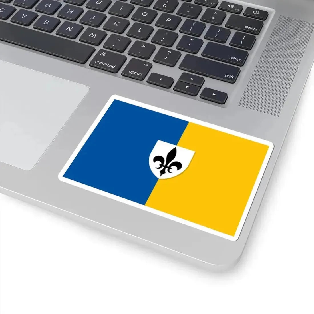 Begijnendijk vlag (Belgium) STICKER Vinyl Kiss-Cut Decal - The Sticker Space