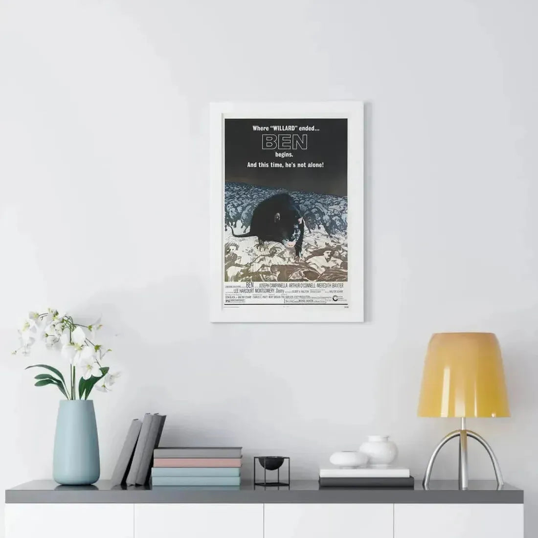 BEN 1972 - Framed Movie Poster - The Sticker Space