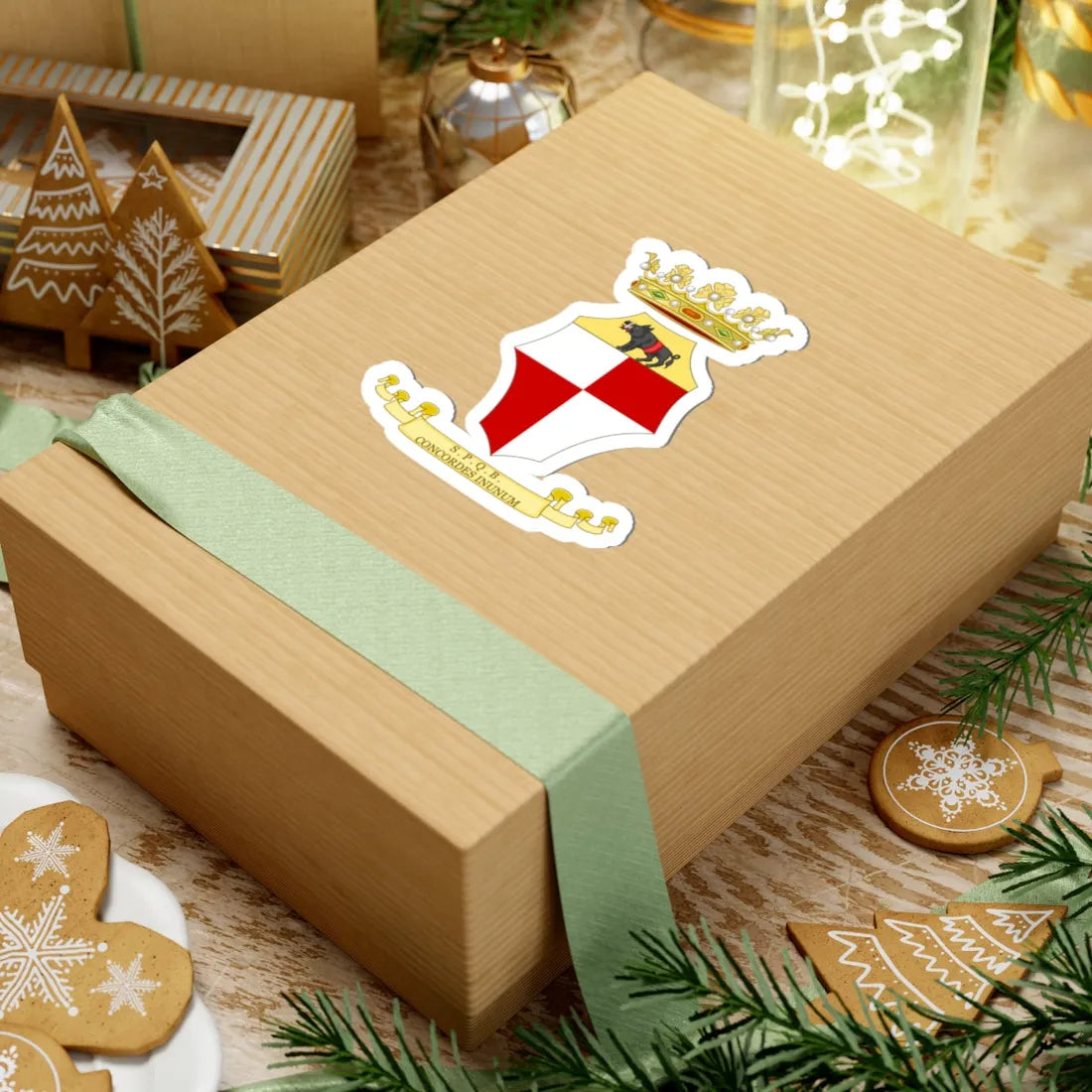 Benevento-Stemma (Italy) (Coat of Arms) STICKER Vinyl Kiss-Cut Decal - The Sticker Space