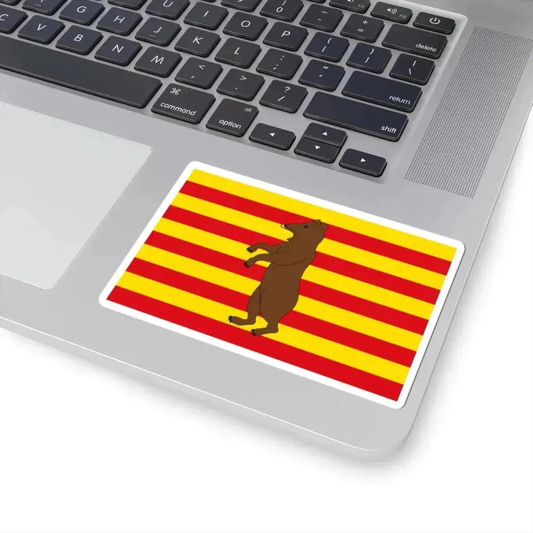 Beringen vlag (Belgium) STICKER Vinyl Kiss-Cut Decal - The Sticker Space