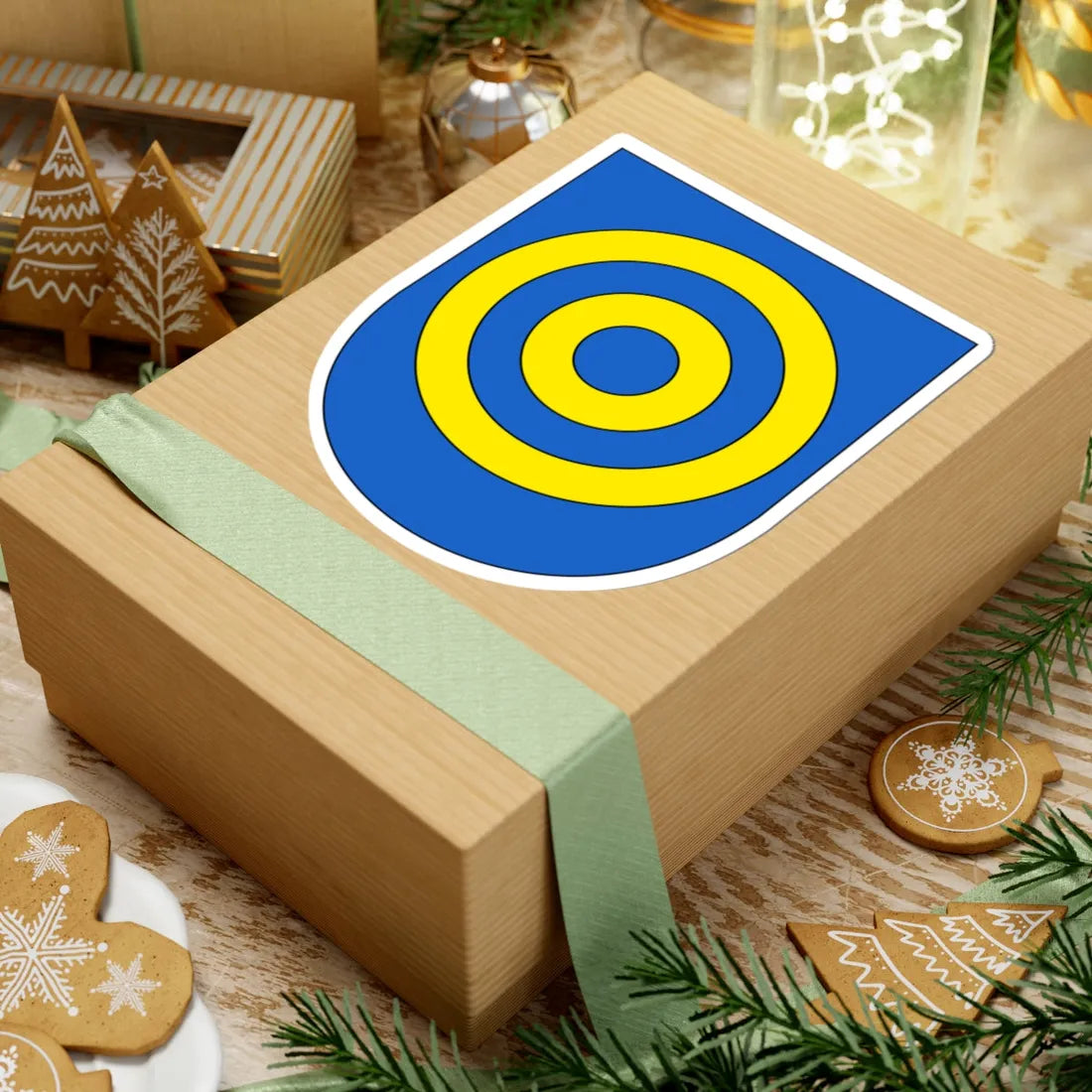 Berlingen Wappen (Switzerland) (Coat of Arms) STICKER Vinyl Kiss-Cut Decal - The Sticker Space