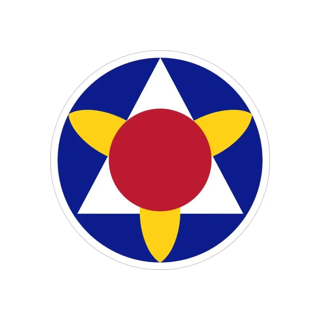 Bermuda Base Command (U.S. Army) REVERSE PRINT Transparent Die-Cut STICKER - The Sticker Space