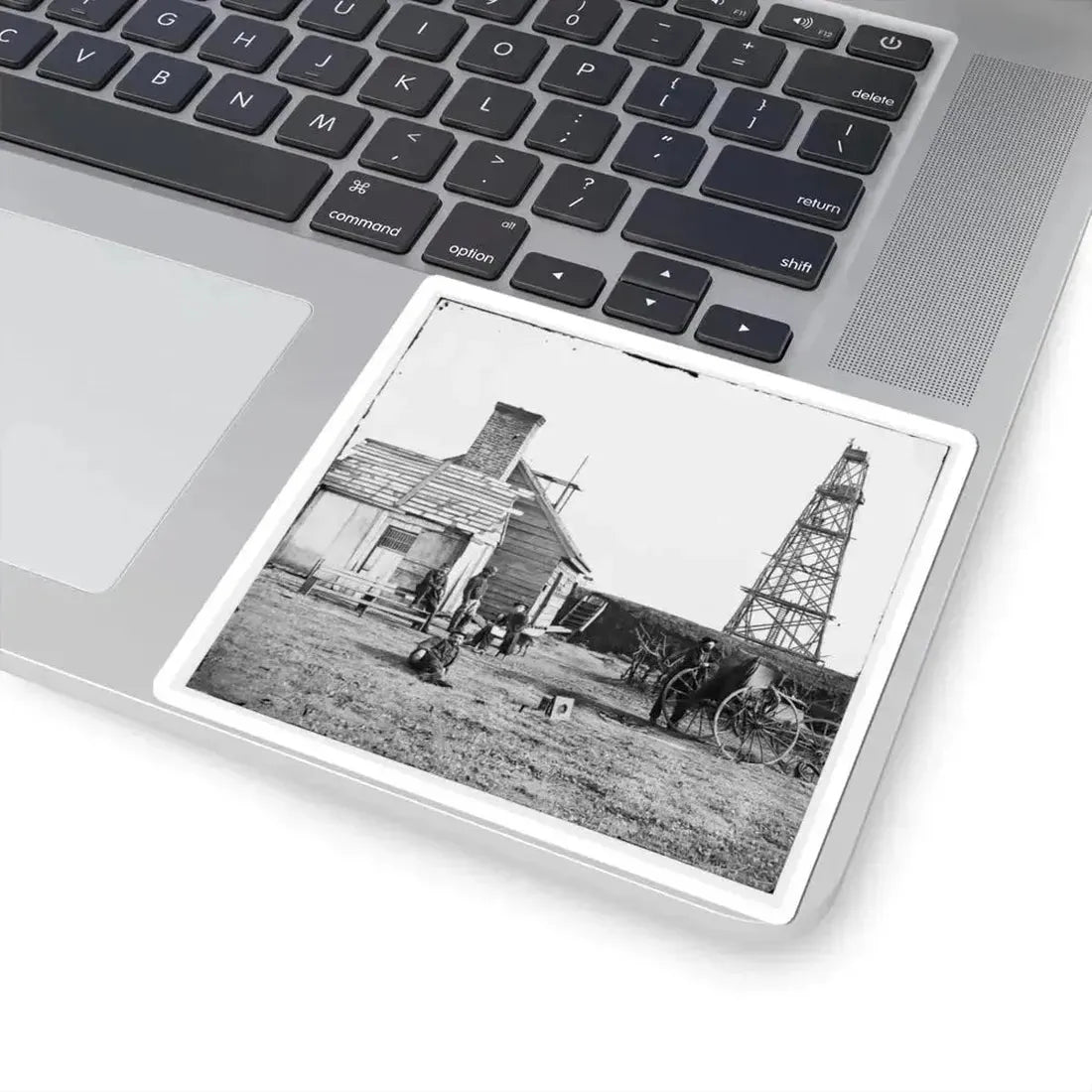 Bermuda Hundred, Va. Photographer at Butler's Signal Tower (U.S. Civil War) STICKER Vinyl Kiss-Cut Decal - The Sticker Space