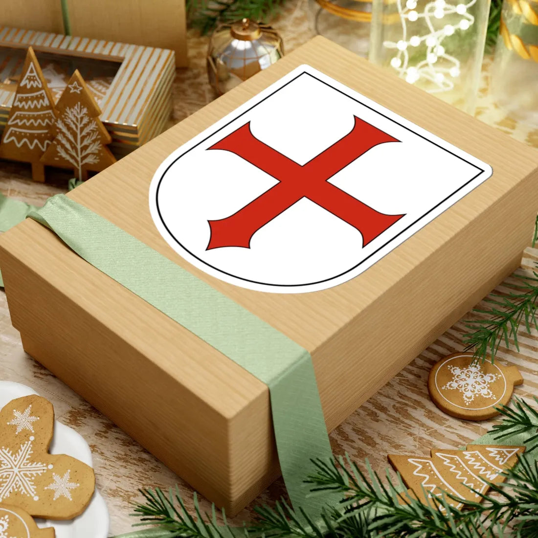 Bettlach-blazon (Switzerland) (Coat of Arms) STICKER Vinyl Kiss-Cut Decal - The Sticker Space