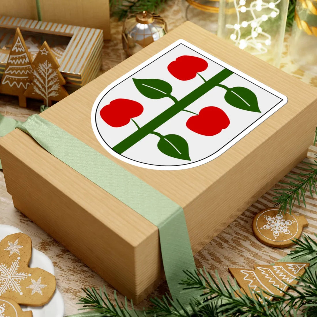 Bettna vapen (Sweden) (Coat of Arms) STICKER Vinyl Kiss-Cut Decal - The Sticker Space