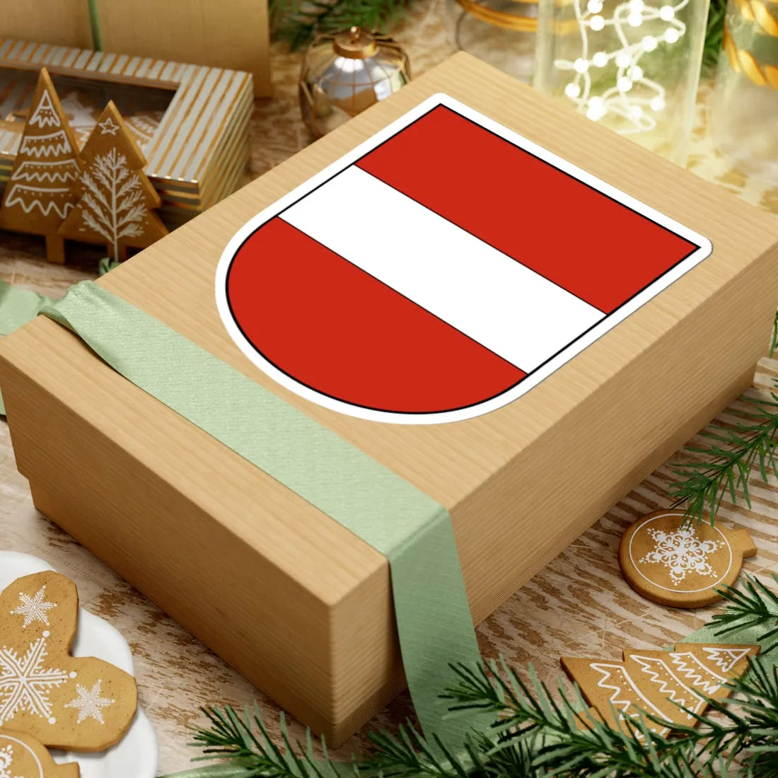 BichelseeBalterswil-blazon (Switzerland) (Coat of Arms) STICKER Vinyl Kiss-Cut Decal - The Sticker Space