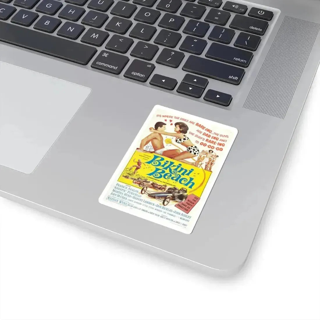 Bikini Beach 1964 Movie Poster - STICKER Vinyl Kiss-Cut Decal - The Sticker Space