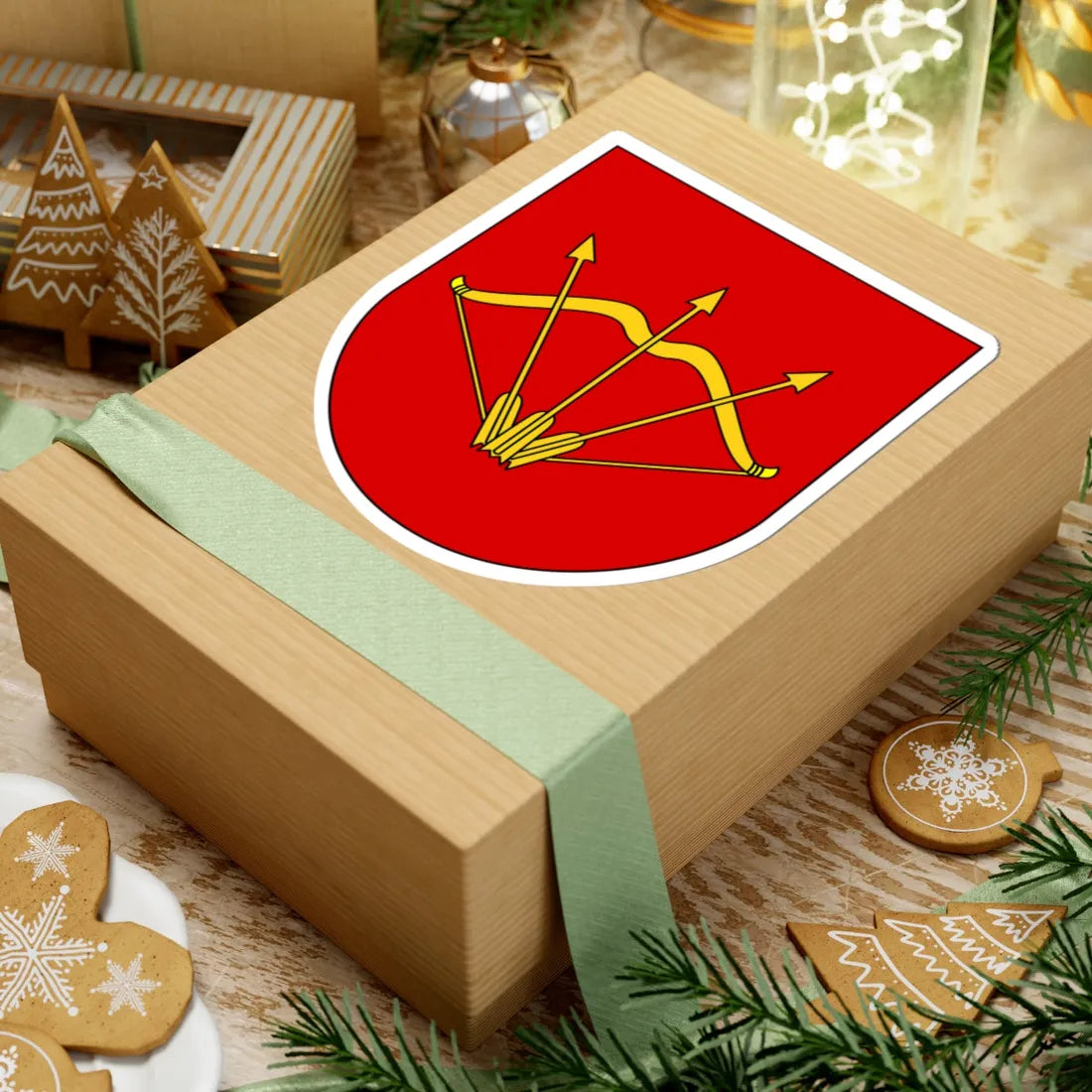 Bila Tserkva gerb (Ukraine) (Coat of Arms) STICKER Vinyl Kiss-Cut Decal - The Sticker Space