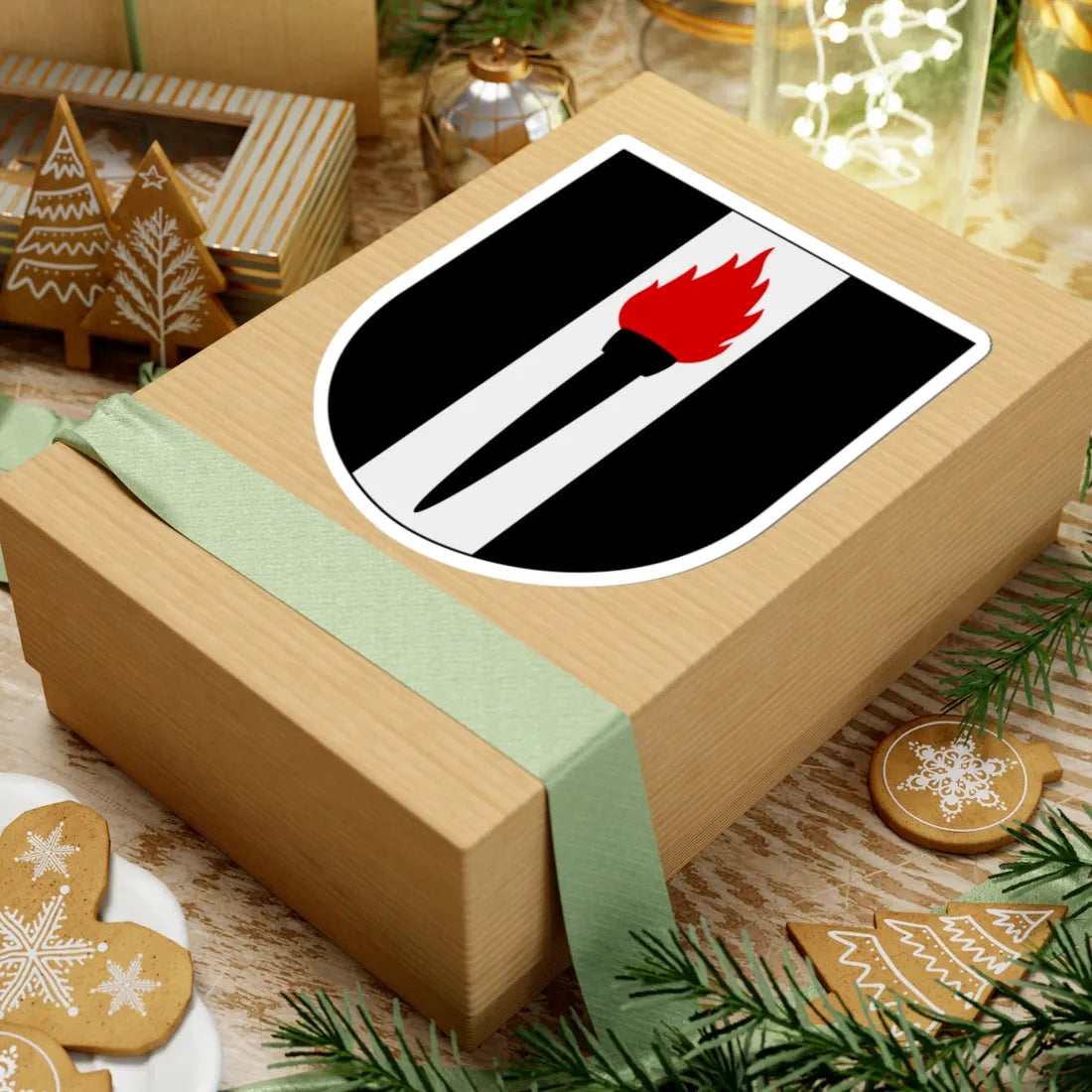 Bjuv vapen (Sweden) (Coat of Arms) STICKER Vinyl Kiss-Cut Decal - The Sticker Space