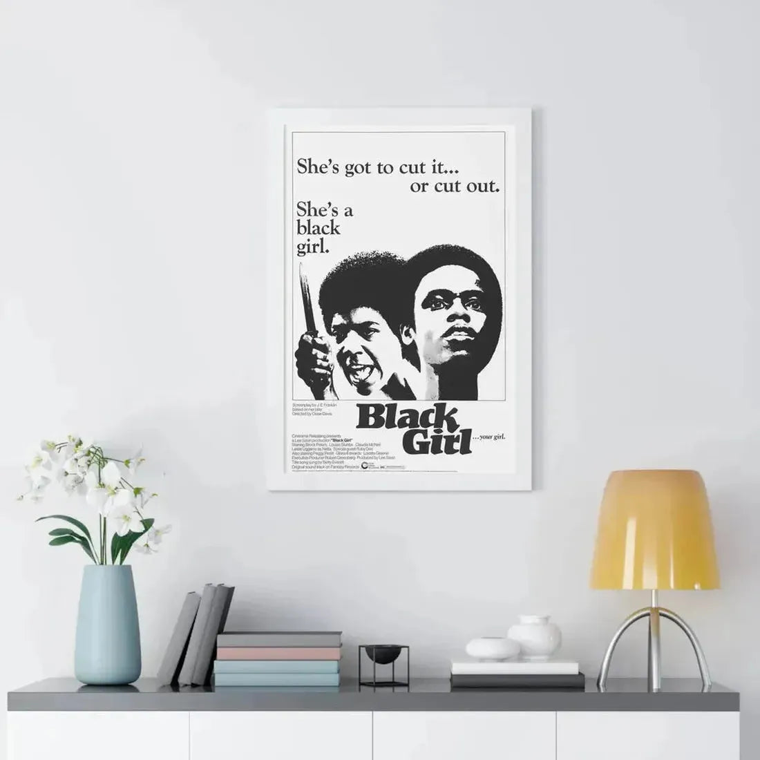 BLACK GIRL 1966 - Framed Movie Poster - The Sticker Space