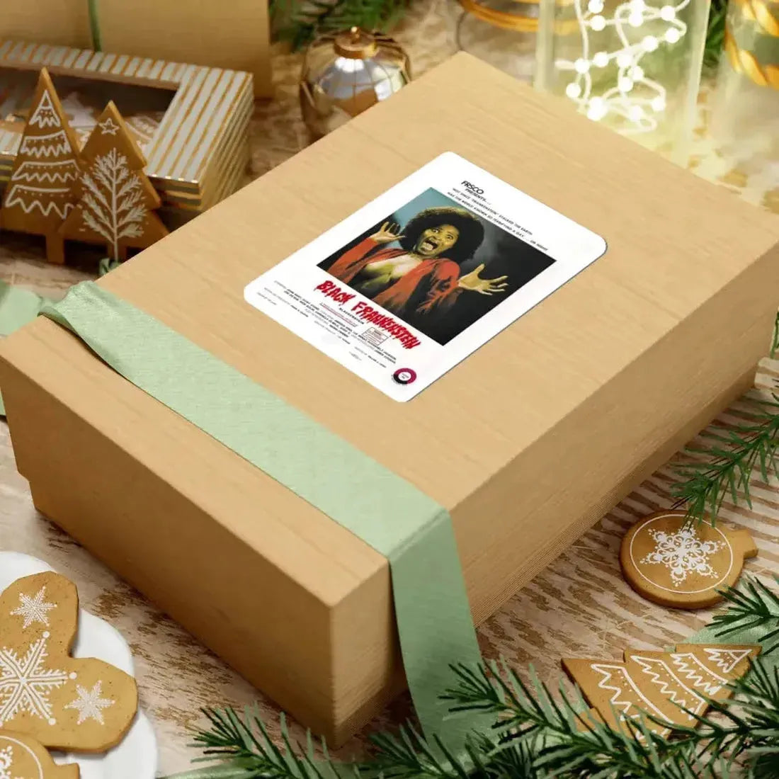 BLACKENSTEIN (BLACK FRANKENSTEIN) 1973 Movie Poster - STICKER Vinyl Kiss-Cut Decal - The Sticker Space