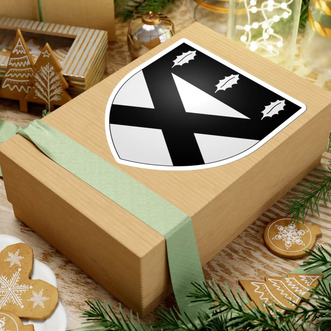 Blackwood arms (Scotland) (Coat of Arms) STICKER Vinyl Kiss-Cut Decal - The Sticker Space