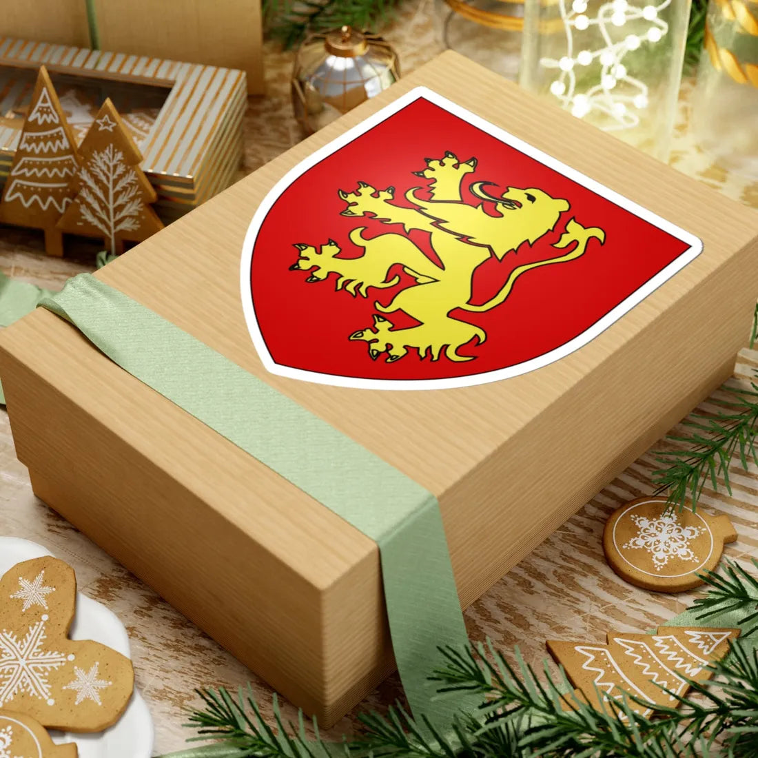 Blason Ans (Belgium) (Coat of Arms) STICKER Vinyl Kiss-Cut Decal - The Sticker Space