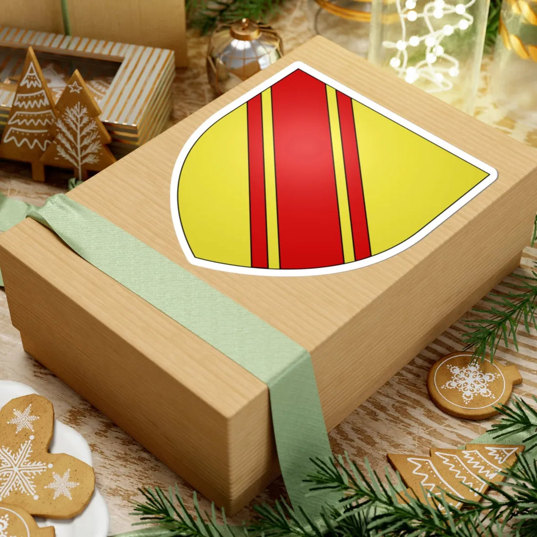 Blason Beaufort-sur-Meuse selon Gelre (Belgium) (Coat of Arms) STICKER Vinyl Kiss-Cut Decal - The Sticker Space