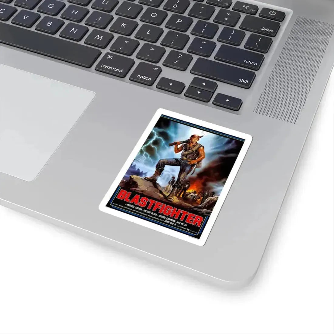 BLASTFIGHTER 1984 Movie Poster - STICKER Vinyl Kiss-Cut Decal - The Sticker Space
