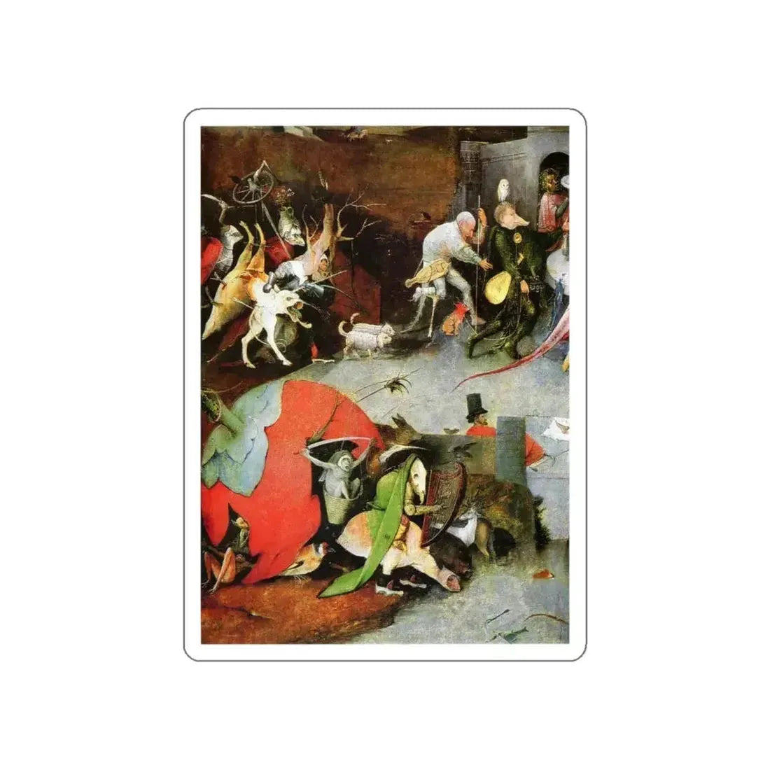 BOSCH, Hieronymus - 238 (Artwork) STICKER Vinyl Die-Cut Decal - The Sticker Space