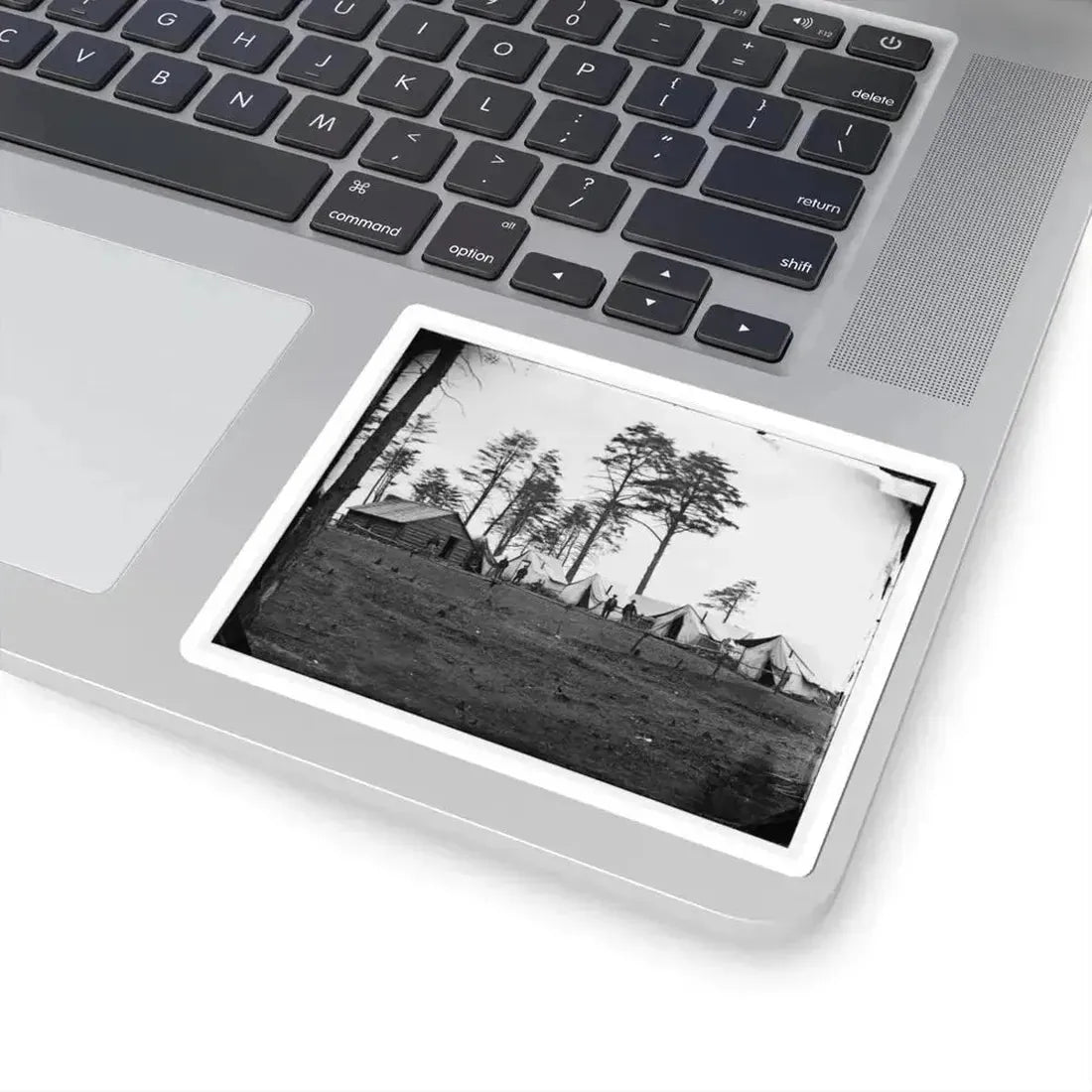 Brandy Station, Va. Chief Engineer's Camp; Another View (U.S. Civil War) STICKER Vinyl Kiss-Cut Decal - The Sticker Space