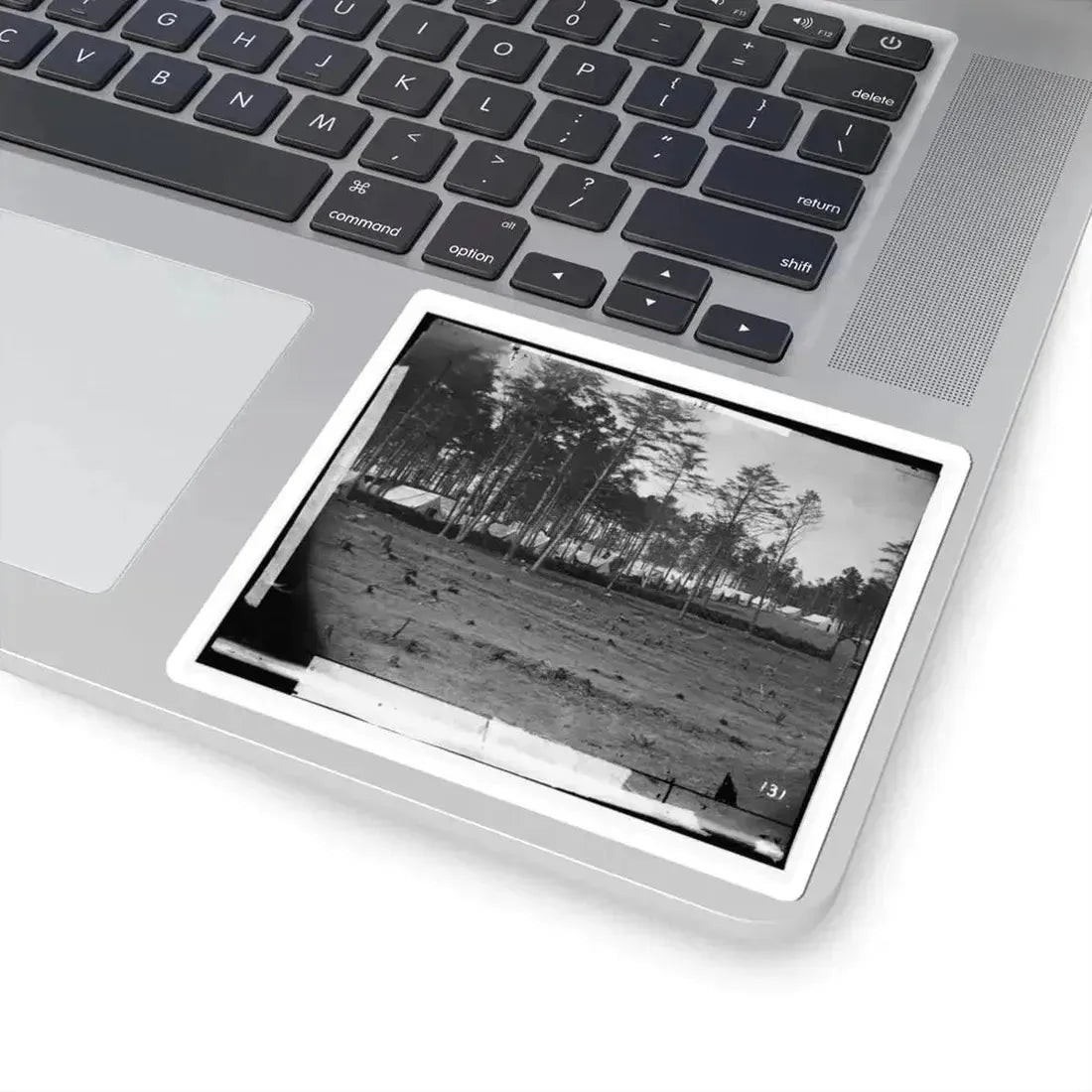 Brandy Station, Virginia. Army of the Potomac. Eastern Half of the Camp (U.S. Civil War) STICKER Vinyl Kiss-Cut Decal - The Sticker Space