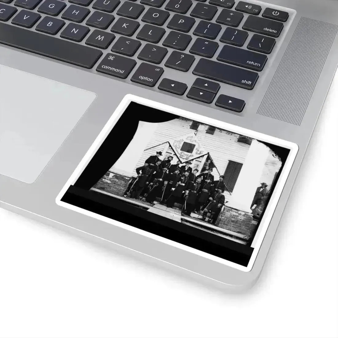 Brandy Station, Virginia. Gen. David B. Birney and Staff (U.S. Civil War) STICKER Vinyl Kiss-Cut Decal - The Sticker Space