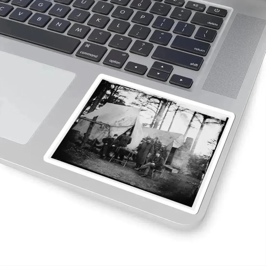 Brandy Station, Virginia. Group of Officers, Headquarters, Army of the Potomac (U.S. Civil War) STICKER Vinyl Kiss-Cut Decal - The Sticker Space